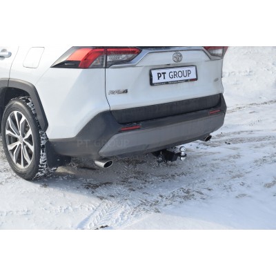 Фаркоп на Toyota RAV4 2020- (легкосъемный шар под квадрат)