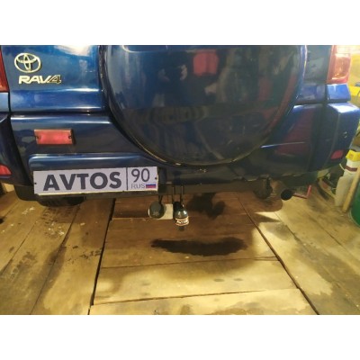 Фаркоп AvtoS TY 16 на Toyota RAV4 3/5 дверей 2000-2006 / Chery Tiggo 2006-2014