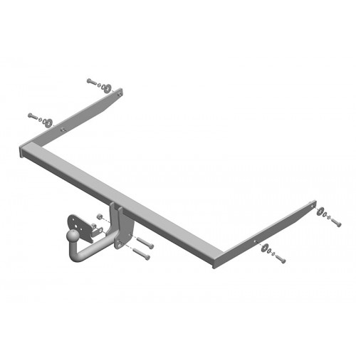 Фаркоп FD 20 AvtoS на Ford Focus II седан 2004-2011 / Ford Focus III седан 2011-2018 Фаркоп FD 20 AvtoS на Ford Focus II седан 2004-2011 / Ford Focus III седан 2011-2018