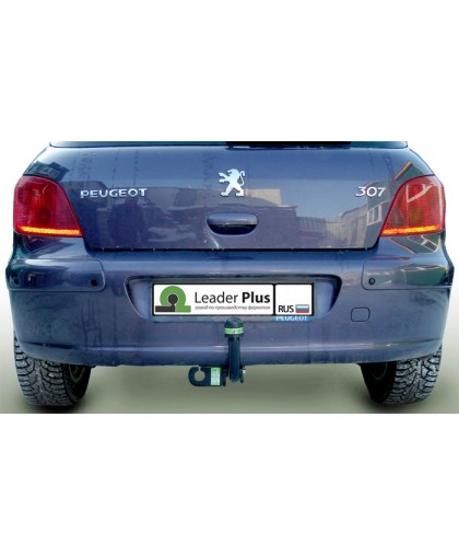 Фаркоп Лидер-плюс P106-A на Peugeot 307 хетчбек 2001-2008