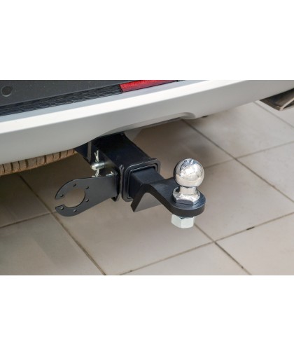 Фаркоп на Hyundai Palisade 2019- ( Сборка РФ, Корея). Тип шара: E (легкосъемный шар под квадрат)