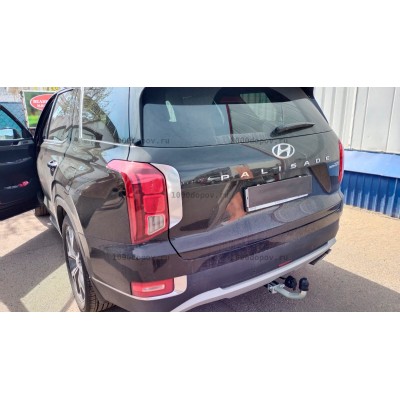 Фаркоп Motodor с оцинкованным шаром на Hyundai Palisade 2020-