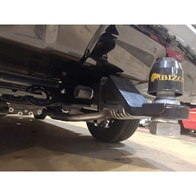 Фаркоп BIZON на Ford Explorer VI 2019- . Тип шара: E (легкосъёмный, "американский" квадрат 50х50)