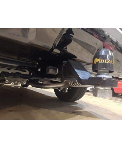 Фаркоп BIZON на Ford Explorer VI 2019- . Тип шара: E (легкосъёмный, "американский" квадрат 50х50)