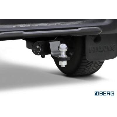 Фаркоп BERG на Toyota Hilux 2015-, JAC T6 2018- (сборка РФ), JAC T8 Pro 2023- (сборка РФ), Sollers ST6 2023-, Sollers ST8 2025- Тип шара: E.