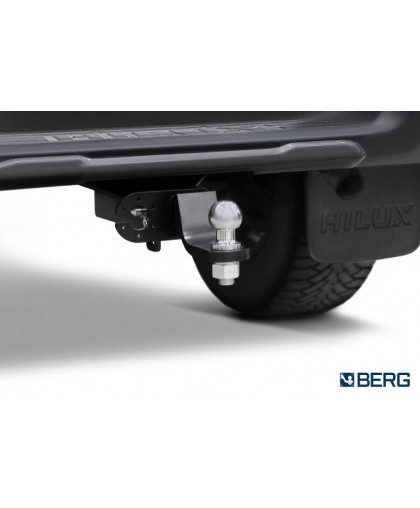 Фаркоп BERG на Toyota Hilux 2015-, JAC T6 2018- (сборка РФ), JAC T8 Pro 2023- (сборка РФ), Sollers ST6 2023-, Sollers ST8 2025- Тип шара: E.