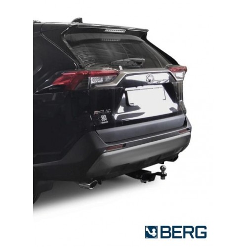 Фаркоп Berg на Toyota RAV4 2019-2025. Тип шара: E (шаровый узел под американский квадрат) Фаркоп Berg на Toyota RAV4 2019-2025. Тип шара: E (шаровый узел под американский квадрат)