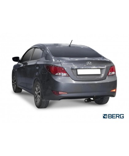 Фаркоп Berg на Hyundai Solaris 2011-2017, Kia Rio 2011-2017