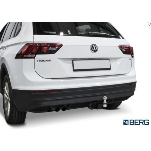 Фаркоп BERG VW Tiguan (2016-), Skoda Karoq (2020-), Kodiaq (2017-) шар Е, 2000/75 кг