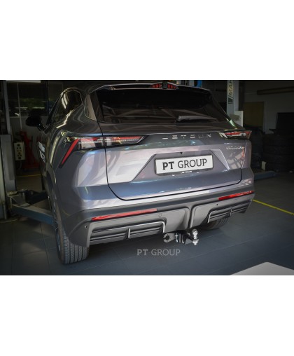 Фаркоп на Jetour Dashing 2023- без подрезки бампера. Тип шара: E (легкосъемный шар под квадрат) Фаркоп на Jetour Dashing 2023- без подрезки бампера. Тип шара: E (легкосъемный шар под квадрат)