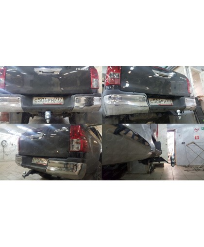 Фаркоп на Toyota Hilux 2015-, JAC T6 2019-, JAC T8 Pro 2023- Фаркоп на Toyota Hilux 2015-, JAC T6 2019-, JAC T8 Pro 2023-