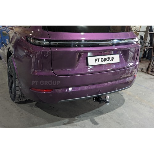 Фаркоп на LiXiang L9 2022-, LiXiang L8 2023-, LiXiang L7 2023- без подрезки бампера. Тип шара: E (легкосъемный шар под квадрат).