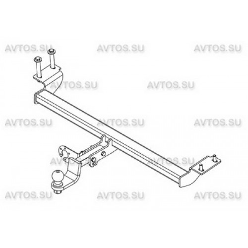 Фаркоп AvtoS CE 03 для Chery Tigo 2014-2019