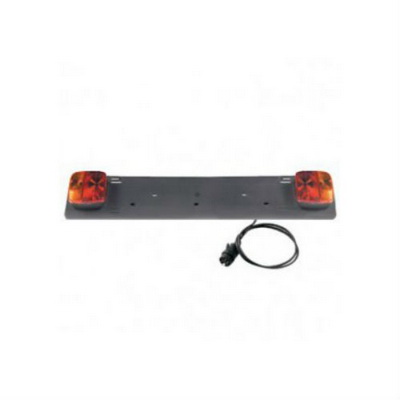 Держатель номерного знака Green Valley с фонарями 7 pin