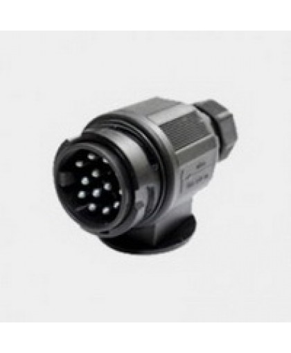 Вилка прицепа 13 контактная, ответная часть розетки фаркопа Вилка прицепа 13 контактная, ответная часть розетки фаркопа