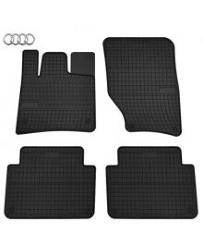 Резиновые коврики в салон Ауди Q7 06-15 Резиновые коврики в салон Ауди Q7 06-15