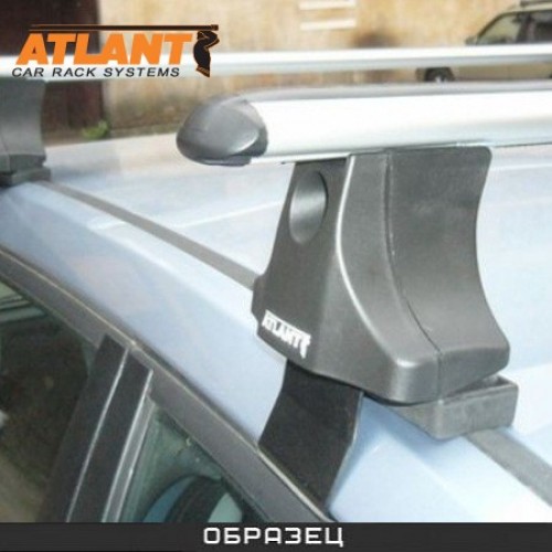 Багажник Атлант на крышу с аэродин. дугами для Volkswagen Polo V седан Багажник Атлант на крышу с аэродин. дугами для Volkswagen Polo V седан