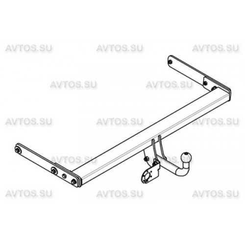 Фаркоп для VW Tiguan 2007-2016 Фаркоп для VW Tiguan 2007-2016